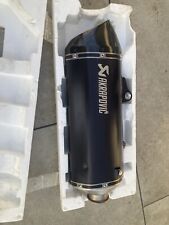 Akrapovic exhaust matt for sale  HEREFORD