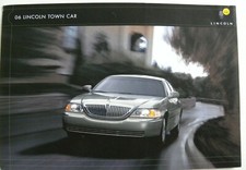 Brochure lincoln town d'occasion  France