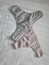 Grey pink thongs for sale  UK