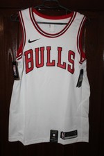 Camisa de basquete Chicago Bulls branca em branco tamanho M, usado comprar usado  Enviando para Brazil