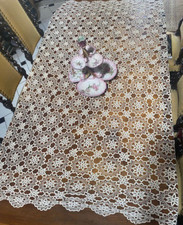 Nappe lit dentelle d'occasion  Auvers-sur-Oise