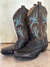 Westernstiefel reitstiefel cow gebraucht kaufen  Eberhardzell
