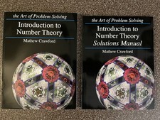 The Art Of Problem Solving Introduction to Number Theory Textbook & Solutions, usado comprar usado  Enviando para Brazil