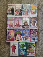 Lot christmas vhs for sale  Miles City