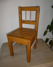 Petite chaise bois d'occasion  Boucau