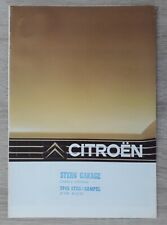 Citroen range brochure for sale  BOURNE