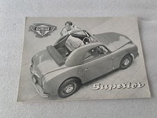 1952 brochure prospekt d'occasion  La Motte-Servolex