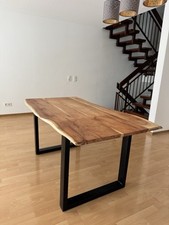Esstisch akazienholz 158x83 gebraucht kaufen  Korntal-Münchingen