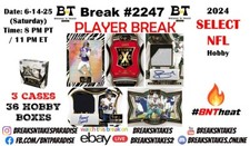 BLAKE CORUM 2024 Panini Select Football Hobby 3 CAIXA 36 CAIXA Break #2247 comprar usado  Enviando para Brazil