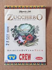 Pass crew zucchero usato  Trieste