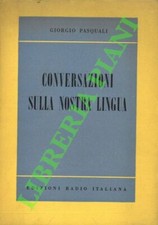 Pasquali giorgio conversazioni usato  Italia