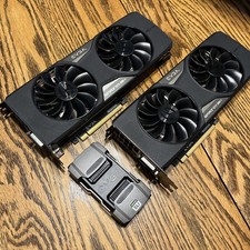 Two evga geforce for sale  East Waterboro
