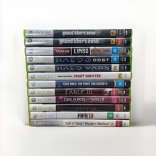 Usado, Lote de 12 jogos Xbox 360 GTA IV V Limbo Skyrim Halo ODST Wars Gear Wars Fable 3 MW2 comprar usado  Enviando para Brazil
