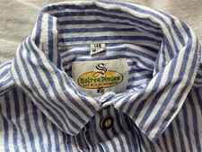 Trachtenhemd blau weiß gebraucht kaufen  Kiel