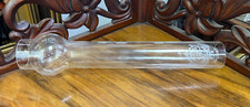 Lâmpada a óleo 1890' banquete estudantes chaminé cristal S&N vidro LÚCIFER 9,5"" x 1,45"" comprar usado  Enviando para Brazil