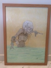 Pastel gollum encadré d'occasion  Arinthod