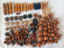 Vintage wooden buttons for sale  BRISTOL