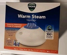 Vicks warm steam for sale  Ogden