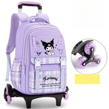Cinnamoroll Kuromi Mochila Carrinho Infantil Estudante 6 Rodas Bolsa de Viagem Presente Nova comprar usado Cinnamoroll Kuromi Mochila Carrinho Infantil Estudante 6 Rodas Bolsa de Viagem Presente Nova comprar usado  Enviando para Brazil
