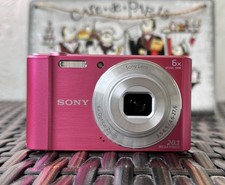 Sony Cyber-Shot DSC-W810 20,1 MP 6x zoom optyczny różowy bateria i ładowarka!, używany na sprzedaż  PL