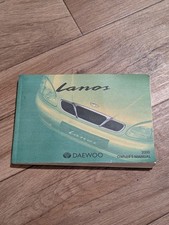 Folheto Daewoo Lanos Manual do Proprietário Original 2000 Daewoo Lanos comprar usado  Enviando para Brazil