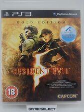 RESIDENT EVIL 5 GOLD EDITION SONY PS3 PLAYSTATION 3 PAL ORIGINALE COMPLETO comprar usado  Enviando para Brazil