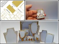 Dolls house jewellery for sale  CAMPBELTOWN