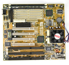 ASUS TX97-LE + Pentium MMX 200MHz – Soquete 7 Retro Placa AT - DOS / WIN98 comprar usado  Enviando para Brazil