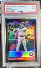 2003 Bowman Chrome refrator #126 Ichiro Suzuki PSA 9/POP 17/1:1320 comprar usado  Enviando para Brazil