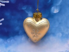 Glass gold heart for sale  Bend