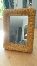 Miroir osier rotin d'occasion  Tourlaville