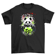 Camiseta Anime Ink Splatter Panda - Engraçada e Adorável! Unleash Your Inner Panda-mo comprar usado  Enviando para Brazil