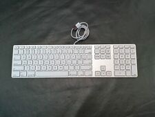 Usado, TECLADO COM FIO USB APPLE BRANCO E PRATA A1243 comprar usado  Enviando para Brazil