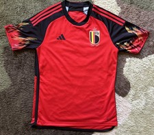 Usado, CAMISA DE FUTEBOL DA SELEÇÃO NACIONAL DA BELGA 2022 2023 TAMANHO MÉDIO MASCULINA  comprar usado  Enviando para Brazil
