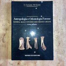 Antropologia odontologia foren usato  Burago di Molgora