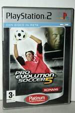 PRO EVOLUTION SOCCER 5 USATO BUONO SONY PS2 ED ITALIANA PAL PLATINUM VBC-E 36152 comprar usado  Enviando para Brazil