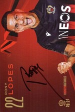 photo dédicacée autographe,autogramm, signed football RONY LOPES NICE comprar usado  Enviando para Brazil