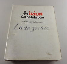 Schulungsunterlage irion gabel gebraucht kaufen  Jever