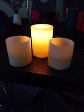 Echtwachskerzen stk flammeffek gebraucht kaufen  Neu-Ulm