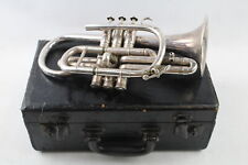 Besson cornet silver for sale  LEEDS