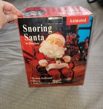 Animated snoring santa for sale  Addison