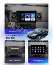 9" Para 2003-2008 Toyota Corolla Rádio Estéreo Unidade Principal Android GPS Wifi Player comprar usado  Enviando para Brazil
