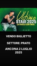 Biglietto concerto ultimo usato  Bologna