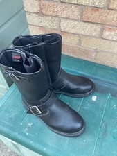Biker boots size for sale  NORTHWICH