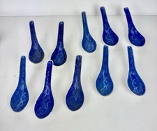 CONJUNTO DE 10 COLHERES DE PORCELANA CHINESAS comprar usado  Enviando para Brazil