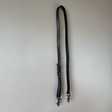 Autêntica alça ajustável Coach prata metálica com ferragens Gunmetal comprar usado  Enviando para Brazil