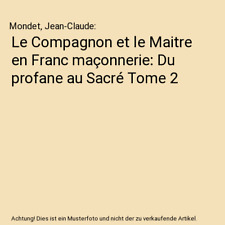 Compagnon maitre franc gebraucht kaufen  Trebbin