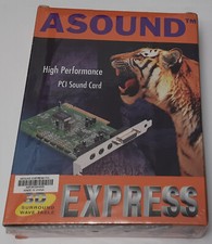 Karta dźwiękowa Asound Express PCI (ALS4000, retro, 2000, NOS, w pudełku, oryginalne opakowanie) na sprzedaż  PL