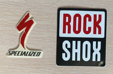 SPECIALIZED, ROCK SHOX conjunto de dois adesivos - Bicicleta ciclismo, usado comprar usado SPECIALIZED, ROCK SHOX conjunto de dois adesivos - Bicicleta ciclismo, usado comprar usado  Enviando para Brazil