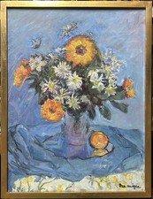 Floral bouquet vintage d'occasion  Fontenay-le-Fleury